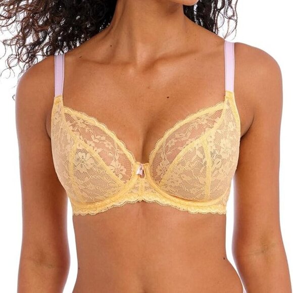 **Freya** Women's Offbeat Underwire Plunge Bra - Picture 1 of 5